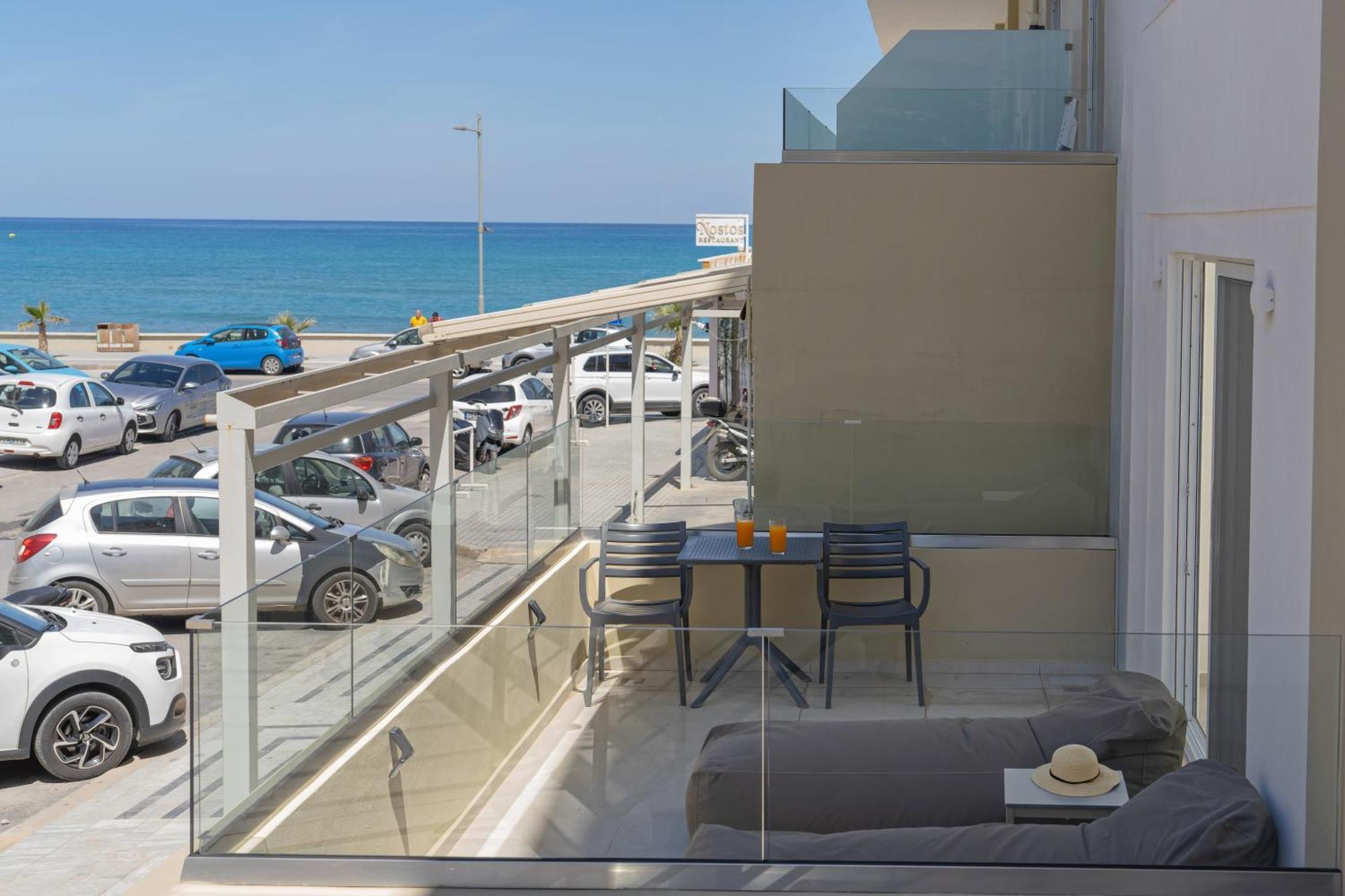 Meltemi Coast Suites Rethymno Exterior foto